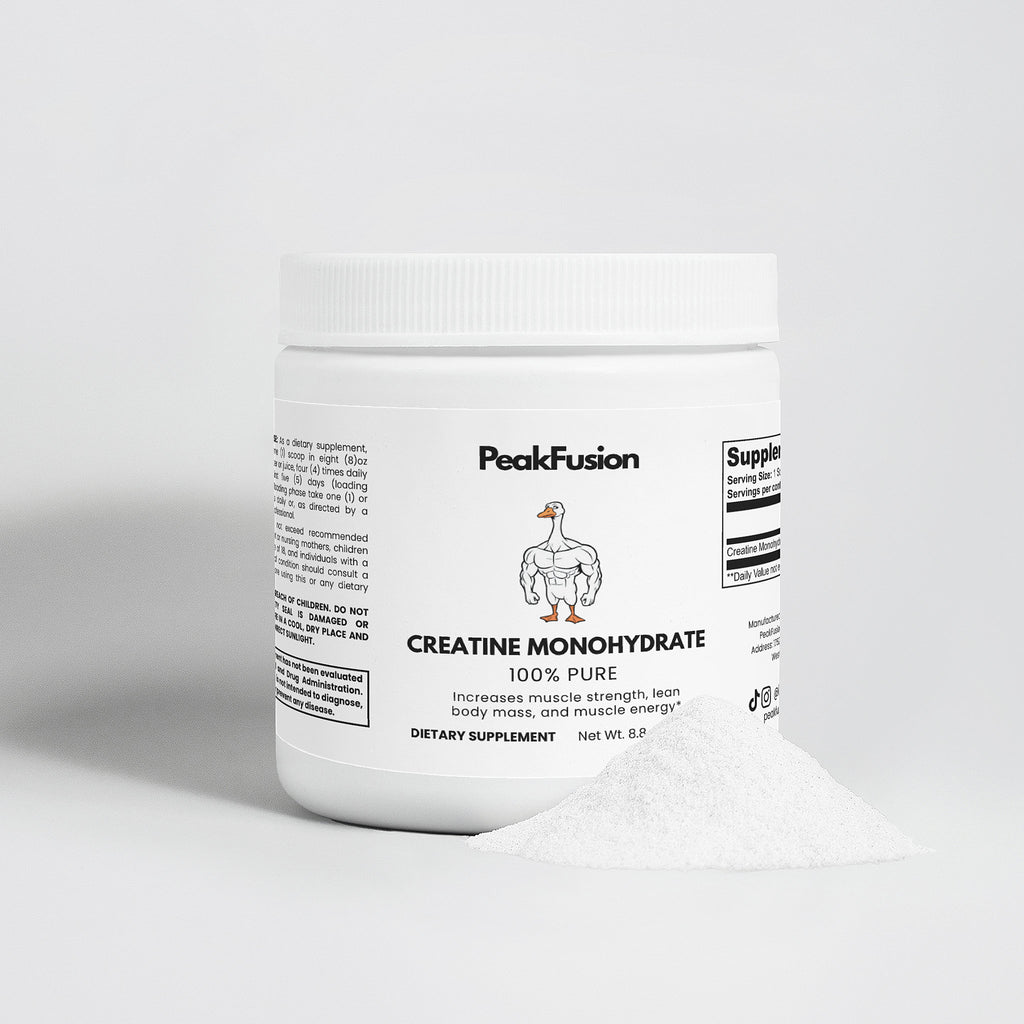 Micronized Creatine Monohydrate Supplement by PeakFusion | Unflavored