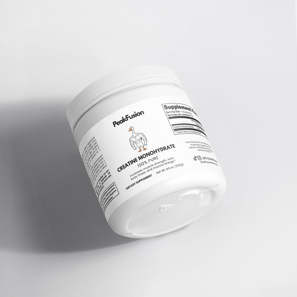 Micronized Creatine Monohydrate Supplement by PeakFusion | Unflavored